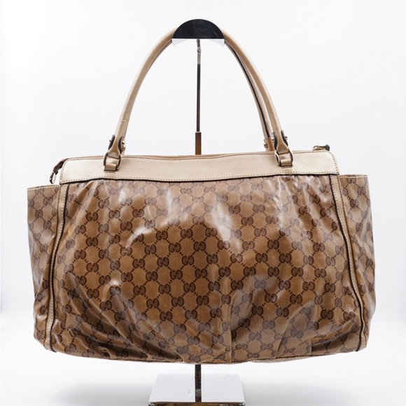 Gucci crystal canvas and authentic Abbey tote - Picture 5 of 16